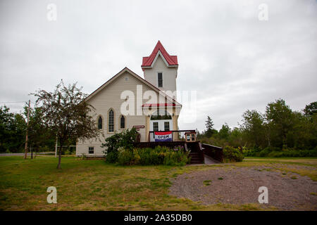 Agosto 18, 2019 - bass river, Nova Scotia - la città storica di bass fiume ha un patrimonio della società museum Foto Stock