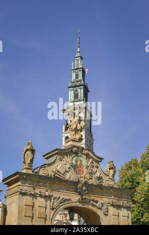 Czestochowa, Polonia - 15 Settembre 2019: Il cancello Lubomirski a Jasna Gora Monastero a Czestochowa, Polonia. Foto Stock