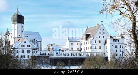 Illertissen è una città in Baviera Germania Foto Stock