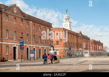 Portsmouth Historic Dockyard. Foto Stock