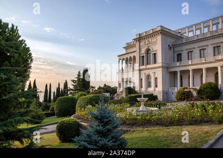 Livadia palace. Crimea Foto Stock