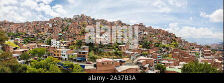 MEDELLIN, Colombia - 12 settembre 2019: vista a Medellin, Colombia. Medellin è la capitale della Colombia Antioquia montagnosa provincia e seconda grande Foto Stock