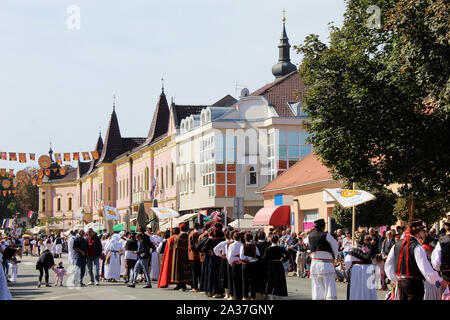 Festa d'autunno in Vinkovci, Croazia Foto Stock