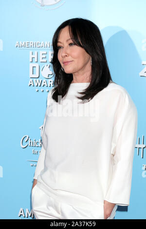 Il 5 ottobre 2019, Beverly Hills, CA, Stati Uniti d'America: LOS ANGELES - Ott 5: Shannen Doherty al nono annuale America umana cane Hero Awards presso il Beverly Hilton Hotel il 5 ottobre 2019 in Beverly Hills, CA (credito Immagine: © Kay Blake/ZUMA filo) Foto Stock