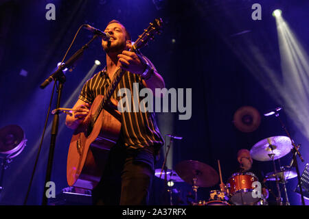 Oslo, Norvegia. 05 ott 2019. Il cantante inglese, compositore e musicista James Morrison esegue un concerto dal vivo al Rockefeller di Oslo. (Photo credit: Gonzales foto/Stian S. Mokker/Alamy Live News). Foto Stock