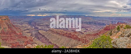 Grand Canyon da Lipan Point, South Rim, Arizona, Stati Uniti Foto Stock