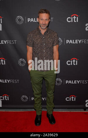 NEW YORK, NY - OTTOBRE 05: Breckin Meyer assiste "Robot" di pollo - PaleyFest New York 2019 presso il Paley Centre for Media su ottobre 05, 2019 a New Yo Foto Stock