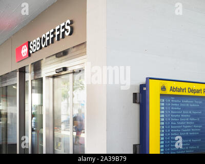 Bahnhof Effretikon ZH Foto Stock