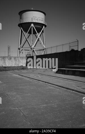 Dettagli di Alcatraz, CALIFORNIA, STATI UNITI D'AMERICA Foto Stock