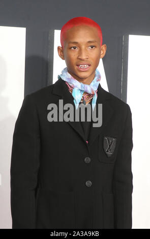 Hollywood, CA. 6 Ottobre, 2019. Jaden Smith al Gemelli Uomo Premiere al TCL Chinese Theatre in Hollywood, la California il 6 ottobre 2019. Credito: Faye Sadou/media/punzone Alamy Live News Foto Stock