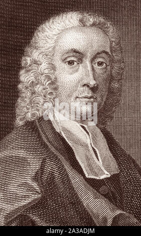 Philip Doddridge D.D. (1702-1751) era un inglese evangelica non conformista (Congregationalist) ministro, educatore, e prolifica hymnwriter. Doddridge è stato un contemporaneo e amico di Isaac Watts, John Wesley e George Whitefield ed era un influenza attraverso la sua scrittura su William Wilberforce e Charles Spurgeon. Foto Stock