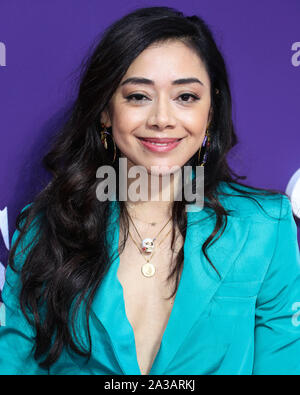 Century City, Stati Uniti. 06 ott 2019. Secolo città di Los Angeles, California, Stati Uniti d'America - 06 ottobre: attrice Aimee Garcia arriva alla Premiere mondiale di MGM's "famiglia Addams" tenutasi presso il Westfield Century City AMC il 6 ottobre 2019 in Century City, Los Angeles, California, Stati Uniti. (Foto di Xavier COLLIN/Image Press Agency) Credito: Image Press Agency/Alamy Live News Foto Stock