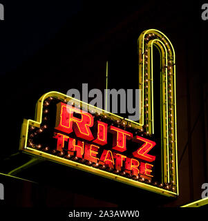 Sheffield è la casa del Ritz Theatre, 1920's silent movie house che è stato restaurato al suo originale splendore Foto Stock