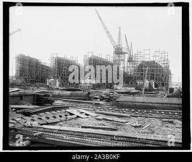 Navigli, Virginia Costruzione navale Corp., Feb 14, '19 Foto Stock