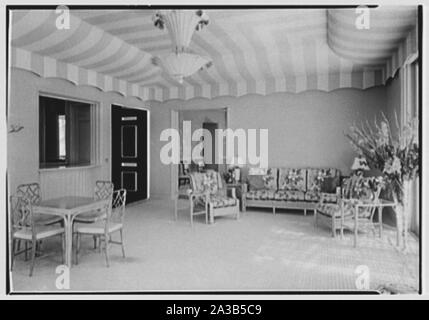 Sidney Vere-Smith, residence a 1440 S. Ocean Blvd., Palm Beach, Florida. Foto Stock