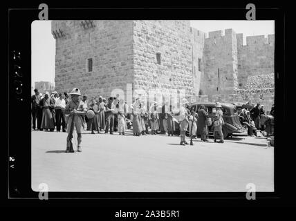 Assedio di Gerusalemme, Ott. 22, '38 Foto Stock
