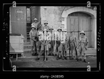 Assedio di Gerusalemme, Ott. 22, '38 Foto Stock