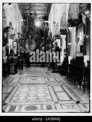 Il Sinai. Interno della Chiesa della Trasfigurazione [Monastero di Santa Caterina] Foto Stock