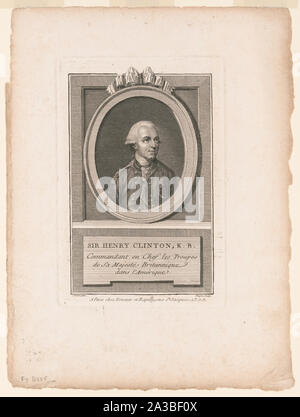 Sir Henry Clinton, K.B Foto Stock