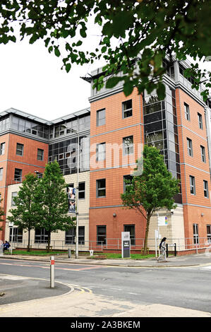 Brooke Building University of Central Lancashire a Preston Foto Stock
