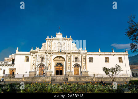 Cattedrale Metropolitana di San José in Antigua Guatemala Foto Stock