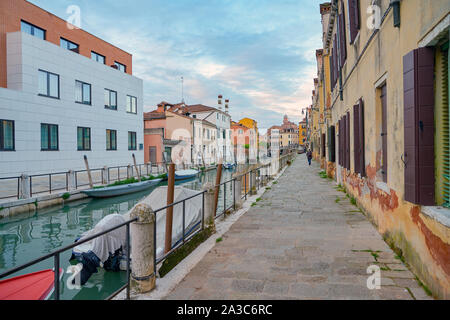 Venezia, Italia - circa maggio, 2019: paesaggio urbano di Venezia. Foto Stock