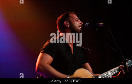 Copenhagen, Danimarca. 06 ott 2019. Il cantante inglese, compositore e musicista James Morrison esegue un concerto dal vivo a VEGA in Copenhagen. (Photo credit: Gonzales foto/Alamy Live News Foto Stock