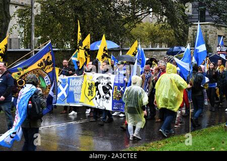 2019 AUOB indipendenza scozzese marzo a Edimburgo . Foto Stock
