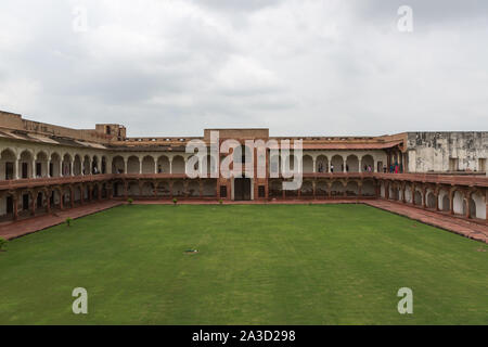 Agra, India - 13 agosto 2019: Agra fort di Agra, Uttar Pradesh, India Foto Stock