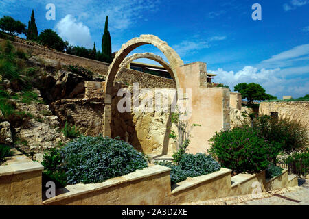 SANTA BARBARA vecchia cappella rovine Foto Stock