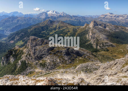 Lagazuoi, Cortina d'Ampezzo, Belluno, Veneto, Italia, Europa Foto Stock