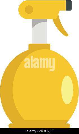 Acqua spray Flacone icona. Illustrazione piana di acqua la bottiglia spray icona vettoriali per il web design Illustrazione Vettoriale