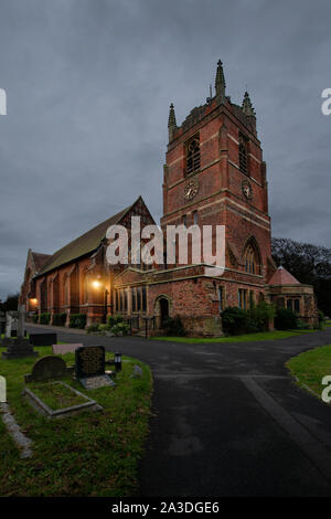 St Annes Chiesa Parrocchiale - Lytham St Annes - Lancashire Foto Stock