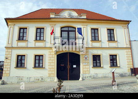 Village Hall, Fertőrákos, Magyarország-Moson-Sopron Contea, Ungheria, Győr, Europa Foto Stock