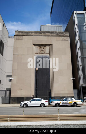 Commonwealth edison sottostazione 115 north dearborn di chicago, illinois, Stati Uniti d'America Foto Stock