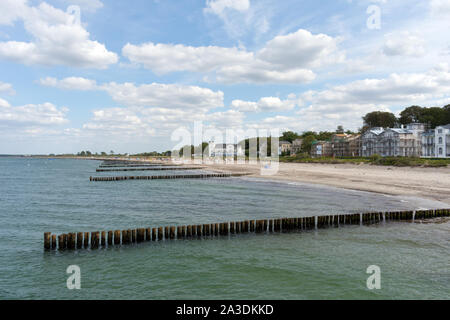 Costa di Heiligendamm, Bad Doberan, Meclemburgo-Pomerania Occidentale, Germania Foto Stock