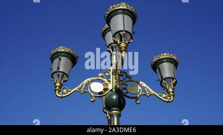 Mighty monumenti della capitale macedone Skopje Foto Stock