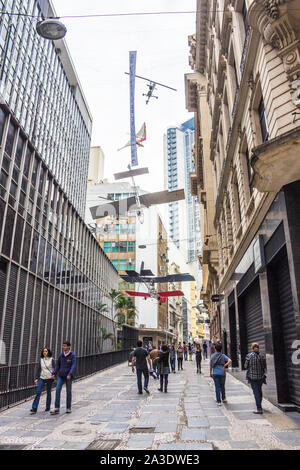 Virada , culturale svolta culturale 2013, Anhangabaú, São Paulo, capitale del Brasile Foto Stock