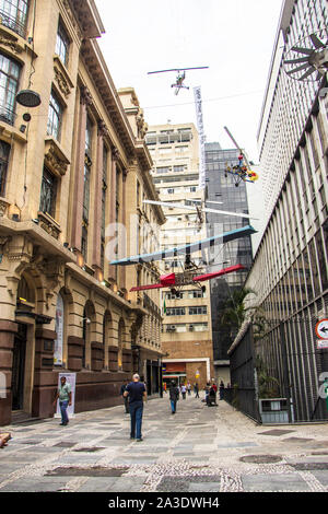 Virada , culturale svolta culturale 2013, Anhangabaú, São Paulo, capitale del Brasile Foto Stock