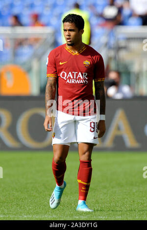 Roma - Cagliari 1-1 06/10/2019 stadio olimpico, Justin Kluivert Roma - Cagliari 1-1 06/10/2019 Olympic Stadium, Justin Kluivert Ph. Vincenzo izzo Foto Stock