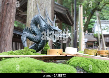 Suwa taisha in Nagano Pref, Giappone Foto Stock