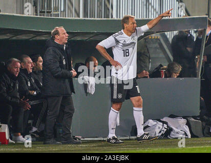 La Furth, Germania. Il 7 ottobre, 2019. Berti VOGTS, Juergen KLINSMANN, dfb DFB 18 TUTTE LE STELLE - Italia tutte le stelle 1.della Lega calcio tedesca , Fürth, Ottobre 07, 2019 stagione 2019/2020 © Peter Schatz / Alamy Live News Foto Stock