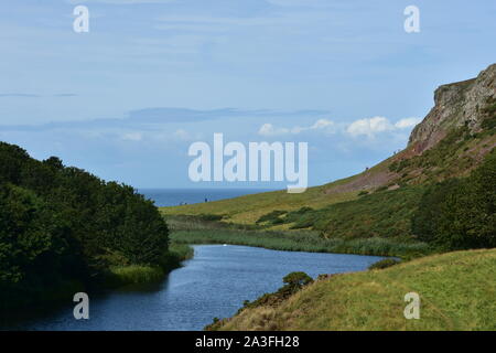 Fango Loch, St Abb di testa 2, Berwickshire Foto Stock