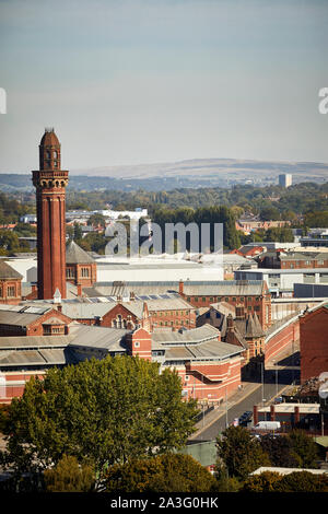 Categoria A HMP Manchester strangeways prigione di alta sicurezza gli uomini del carcere a Manchester in Inghilterra, azionato da Sua Maestà del carcere servizio progettato da Foto Stock