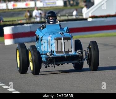 Charles McCabe, SER B-Type R5B, Remus, Goodwood Trophy, Grand Prix Cars, Voiturette, 1930 a 1951, Goodwood 2019, settembre 2019, automobili, Foto Stock