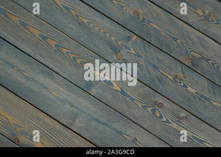 Blu di legno vecchio vuoto sullo sfondo di tessitura per la progettazione Foto Stock