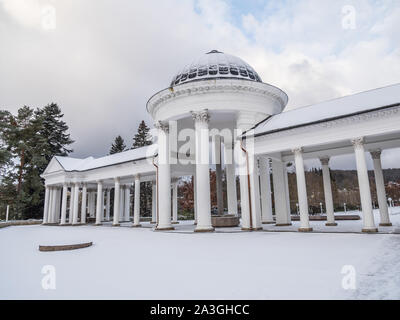 Colonnato in Marienbad Foto Stock