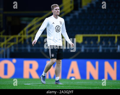 Marcel Halstenberg (Germania) - GES/calcio/Formazione del team nazionale tedesco a Dortmund, 08.10.2019 Calcetto: sessione di formazione del team nazionale tedesco, Dortmund, 8 Ottobre 2019 | Utilizzo di tutto il mondo Foto Stock