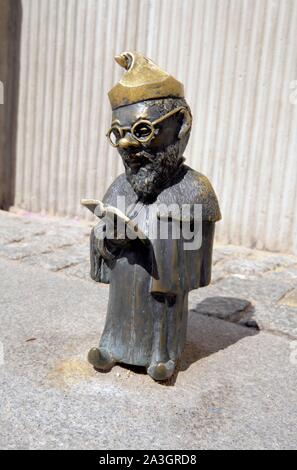 Professore, Wroclaw nani, Wroclaw, Polonia Foto Stock