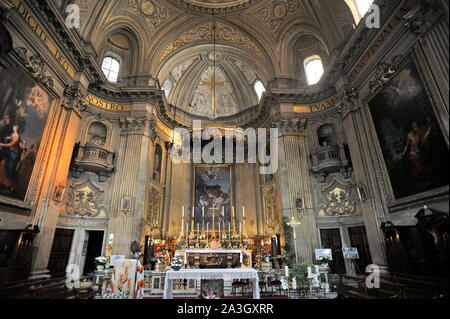 Italia, Roma, basilica di Sant'Eustachio in Platana Foto Stock